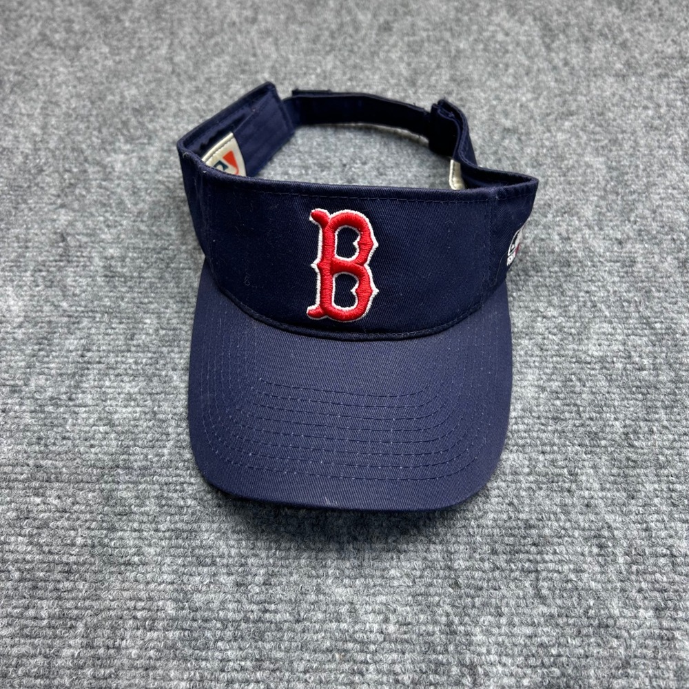 Outdoor Cap Boston Red Sox MLB Visor Navy Blue Adjustable Hat One Size